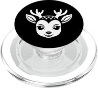 Animali Divertente piccola cerva Semplice minimalista cerva PopSockets PopGrip per MagSafe