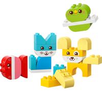 LEGO® DUPLO® Creativo e carino, Animali da compagnia 3 in 1 10477