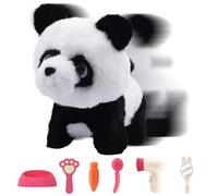Animali Elettronici per Bambini Peluche di panda che cammina con suoni | Giocattolo elettronico a forma di panda Regalo per Compleanno Natale Pasqua Bambini 3+ Ragazzi Ragazze