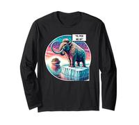 Animali estinti preistorici e Mammut lanosi Maglia a Manica