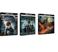 ANIMALI FANTASTICI - Dove Trovarli + I Crimini di Grindelwald (2 4K Ultra HD + Blu-Ray) Edizione Italiana