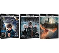 ANIMALI FANTASTICI - Dove Trovarli + I Crimini di Grindelwald + I Segreti di Silente (3 Film 4K UltraHD+Blu Ray) Edizione Italiana [4K UltraHD]