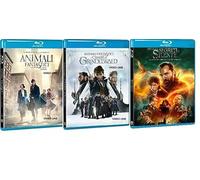 ANIMALI FANTASTICI DOVE TROVARLI + I CRIMINI DI GRINDELWALD + I SEGRETI DI SILENTE IN BLU RAY USCITA PREVISTA ENTRO 30/05/22