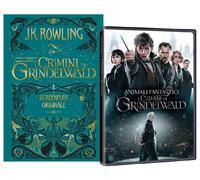 ANIMALI FANTASTICI I Crimini di Grindelwald (DVD + LIBRO) Jude Law, Johnny Depp