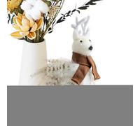 Animali felici di Natale Craft | Artigianato di artigianato decorazione carina per la festa della casa per le vacanze Offici di giardino festeggiate | Ornamenti per animali per albero di Natale - arre