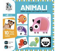 Animali. Flash cards con inserti tattili. Ediz. a colori [Cards] [Oct 30, 2024]