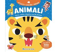 Animali. Gioca, colora e impara con gli stickers. Ediz. a colori