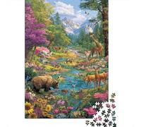 Animali Giochi del mondo animale per tutta la famiglia Idee regalo per uomini e donne Unici 1000 pezzi (75x50 cm)