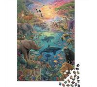 Animali Giochi educativi del mondo animale per adulti e bambini. Regalo perfetto per amici e familiari, 500 pezzi (52x38 cm)