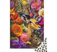 Animali Giochi educativi del mondo animale per adulti e bambini. Regalo perfetto per amici e familiari, 1000 pezzi (75x50 cm)