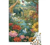 Animali Giochi educativi del mondo animale per adulti e bambini. Regalo perfetto per amici e familiari, 500 pezzi (52x38 cm)