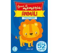 Animali. Gioco di memoria. Trova le coppie! Ediz. a colori. Con 52 carte di memoria