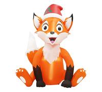 Animali Gonfiabili da Esterno,Addobbi Giganti per Casa da 183 cm con LED,Decorazione Animale per Giardino Natalizio - Per Capodanno Feste Uffici Dormitori Scolastici Appartamento Giardino