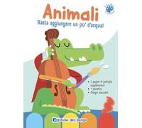 Animali. Il mio blocco di acquerelli. Ediz. a colori. Con acquerelli e pennello