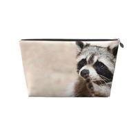 Animali intelligenti Procione Natura, Borsa da toilette Borsa per trucco Borsa per cosmetici Borsa da toilette da viaggio portatile