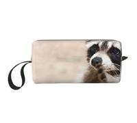 Animali intelligenti Procione Natura, Borsa per il trucco Borsa per cosmetici Borsa da toilette da viaggio portatile Borsa per trucco Organizer