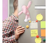 Animali Magnetici - Giocattolo in Peluche,Ornamento Coniglio Orso Decorazione per Bambini Viaggio Camera da Letto Frigo Casa Scuola