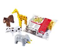 Animali magnetici - KLEIN - 0071 - 4 grandi animali Puzzle divertente, borsa - 16 pezzi - A partire da 12 mesi - Nouvo