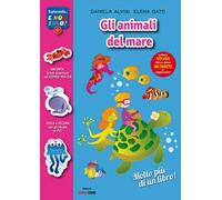 Animali mare oceano. Con adesivi. Con poster. Ediz. illustrata