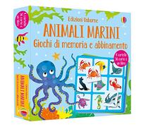 Animali marini. Ediz. a colori. Con 4 cartelle. Con libro illustrato