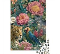 Animali Mondo Animale Puzzle Estremamente Difficile, Molto Difficile da Completare Adatto per Adulti 1000 pezzi (75x50cm)