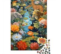Animali Mondo Animale Puzzle Fantastico e Perfetto per la Decorazione della Casa Adatto come Regalo 1000 Pezzi (75x50cm)