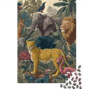 Animali Mondo Animale Un divertente e fantastico gioco di puzzle educativo con un livello di difficoltà molto elevato 500 pezzi (52x38 cm)