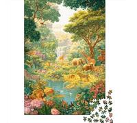 Animali Mondo Animale Un divertente e fantastico gioco di puzzle educativo con un livello di difficoltà molto elevato 1000 pezzi (75x50 cm)