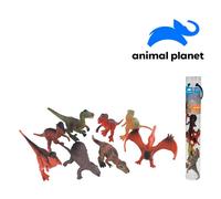 Animali nella tuba Dinosauri per applicazione mobile, 8 pz