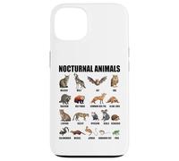Animali notturni Educativi Fauna Selvatica Scienza Amante della Natura Custodia per iPhone 13
