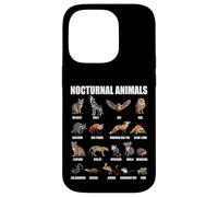 Animali notturni Educativi Fauna Selvatica Scienza Amante della Natura Custodia per iPhone 14 Pro