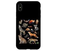 Animali notturni Educativi Fauna Selvatica Scienza Amante della Natura Custodia per iPhone XS Max