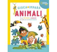 Animali. Più di 100 giochi e curiosità per tante ore di divertimento. Gioca e impara. Ediz. a colori
