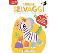 Animali selvaggi. Animali pazzi. Con adesivi. Ediz. a colori
