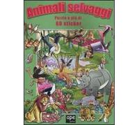Animali selvaggi. Libro puzzle. Con adesivi. Ediz. illustrata