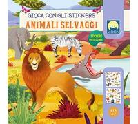 Animali selvaggi. Stickers – Ediz. a colori – MOON