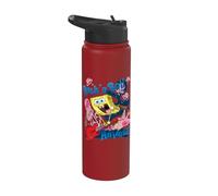 Animali Spongebob Rock N Roll! Stainless Steel Insulated Water Bottle