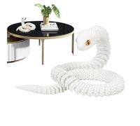 Animali stampati in 3D - Giocattolo articolato con movimento flessibile, Serpente stampato in 3D da 2 5 piedi con giunti flessibili per la decorazione della casa di compleanno Cesto di Pasqua di compl