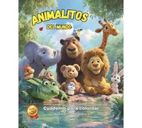ANIMALITOS del mundo: Cuaderno para colorear