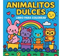 Animalitos dulces - Libro para colorear