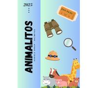 Animalitos: Libro para colorear: 53 paginas de color y creatividad, para niños de 3 y 7 años.