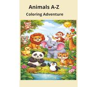 Animals A-Z Coloring Adventure