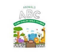 Animals ABC: Learn English While Coloring