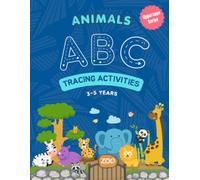Animals ABC Tracing Activities: Uppercase Alphabet Handwriting Workbook for Preschool Kids Ages 3-5 | Learn Letters, Improve Pencil Control & Build Early Writing Skills