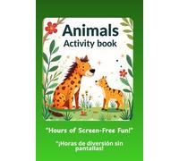 ANIMALS ACTIVITY BOOK 6-10 años: A Fun Activity Book with Puzzles, Riddles, and Coloring Pages for Boys & Girls