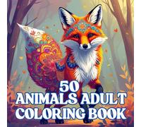 Animals adult coloring book: coloring book