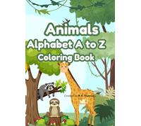 Animals Alphabet A to Z Coloring Books