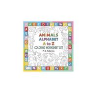 Animals Alphabet A to Z Coloring Worksheet Set