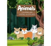 Animals Alphabet Coloring and Tracing Book: ABC Handwriting Practice Workbook for Toddlers and kids ages 3-5, Fun Letter Recognition and animals' illustrations for Early Leraning