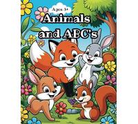 Animals And ABC's Coloring Book For Children: Over 50 Big And Easy Designs With Additional Pages To Practice Writing Each Letter